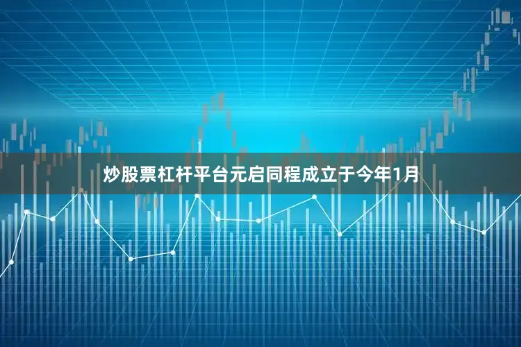炒股票杠杆平台元启同程成立于今年1月